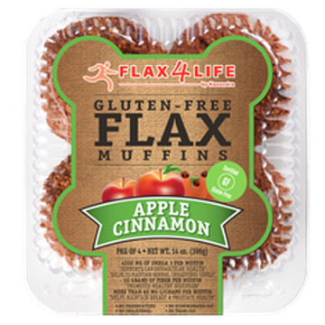 Flax4Life Apple Cinnamon Flax Muffins