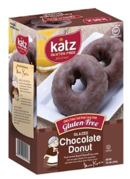Katz Chocolate Glazed Donuts Frozen