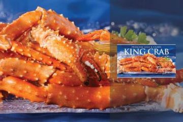 Wild Caught King Crab Legs & Claws