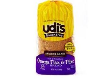 Udi's Omega Flax & Fiber Bread Frozen 