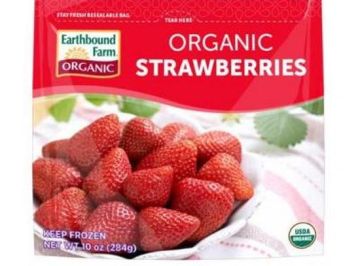Organic Strawberries Frozen