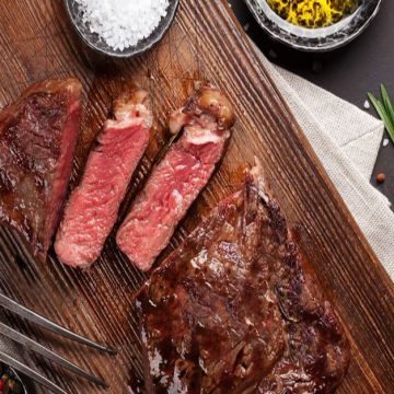 Bison Rib Eye Steak