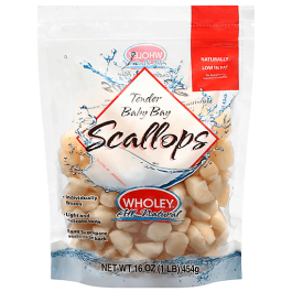Blackwing Meats | Wholey All Natural Baby Bay Scallops - Blackwing Meats