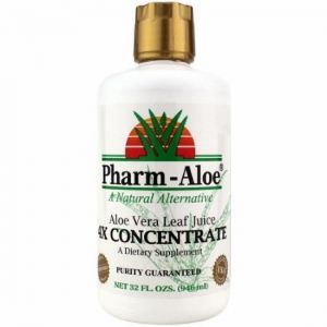 Pharm Aloe Vera Leaf Juice 4x Concentrate (32 FL. OZS.)