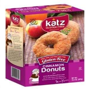 Katz Cinnamon Donuts Frozen (6 per Pkg)