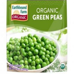 Organic Green Peas Frozen (10oz Bag)