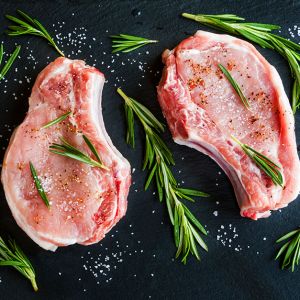 Organic Pork Chop Bone-In 
