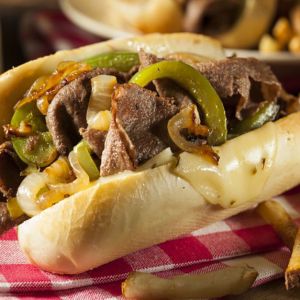Bison Philly Steak Meat 