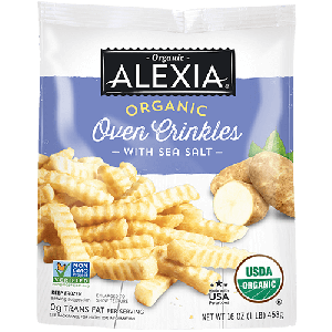 Alexia Organic Oven Crinkles w/Sea Salt