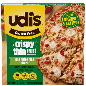 Udi's Gluten Free Crispy Thin Crust Margherita Pizza
