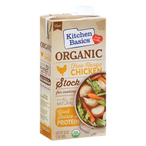 Kitchen Basics Organic Free-Range Chicken Stock (32oz. Box)
