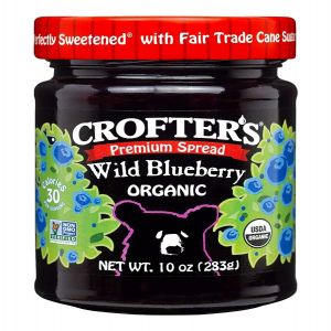 Organic Wild Blueberry Premium Spread (10oz Jar)
