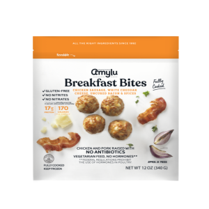 Amylu Bacon and Cheddar Breakfast Bites