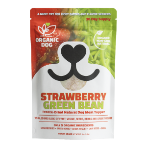 Organic Strawberry-Green Bean Dog Food Topper