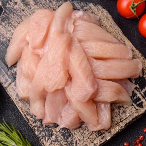 Boneless/Skinless Turkey Breast Pieces Made From Organic Turkey