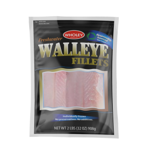 Wholey Freshwater Walleye Fillets