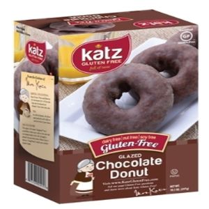 Katz Chocolate Glazed Donuts Frozen (6 per Pkg)