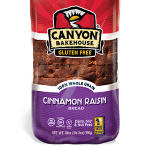 Canyon Bakehouse Cinnamon Raisin Bread Frozen (18oz.)