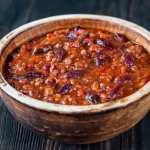 Bison Chili w/Beans
