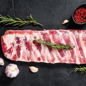 Organic Pork Spare Ribs 
