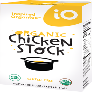 Inspired Organics (iO) Organic Chicken Stock 32oz
