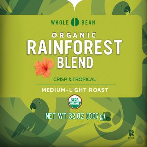 Cameron's Organic Rainforest Blend Whole Bean Coffee