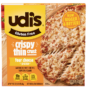 Udi's Gluten Free Crispy Thin Crust 4 Cheese Pizza