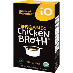 Inspired Organics (iO) Organic Chicken Broth 32oz