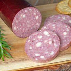 Elk Summer Sausage with Cheese