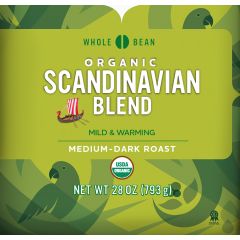 Cameron's Organic Scandinavian Blend Whole Bean Coffee