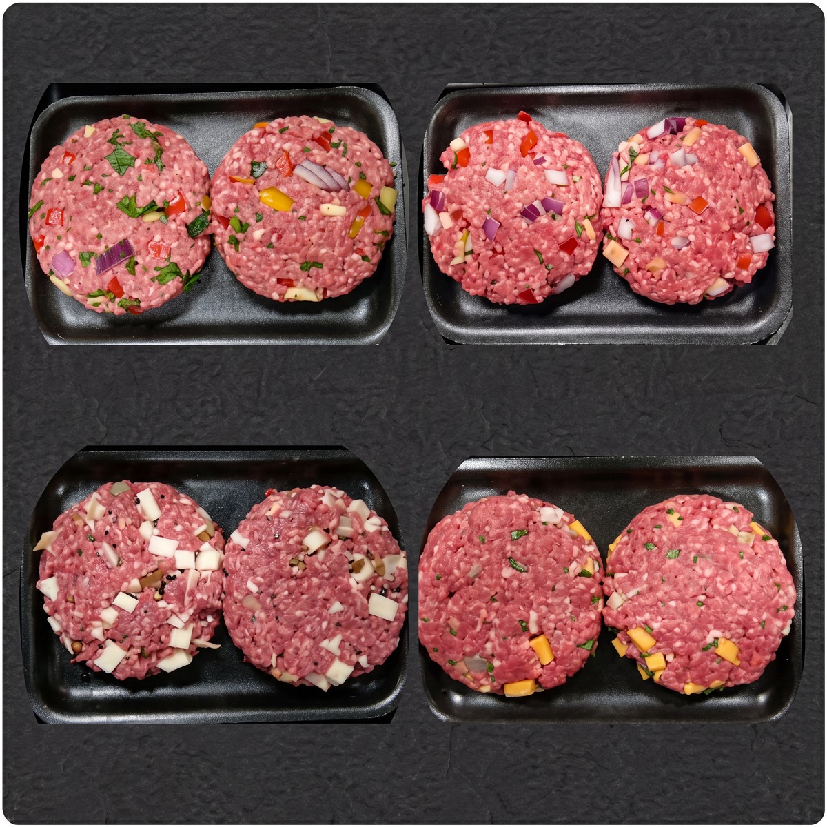 Gourmet Stuffed Burger Cooking Info