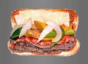 Organic Beef Philly Steak Sandwich