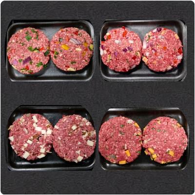Gourmet Stuffed Burger Cooking Info