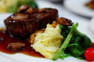 Black Pepper Crusted New York Strip