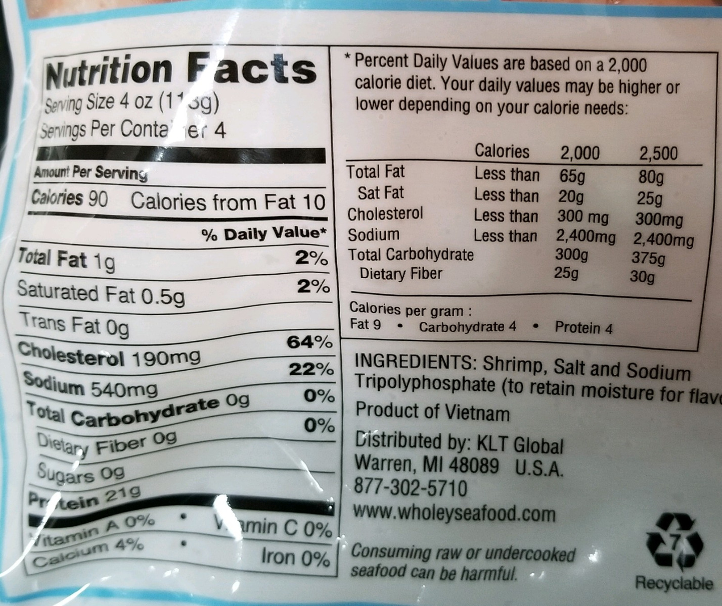 Nutrition Facts